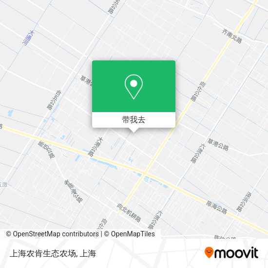 上海农肯生态农场地图