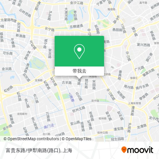 富贵东路/伊犁南路(路口)地图