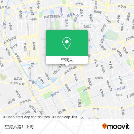 空港六路1地图