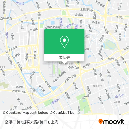 空港二路/迎宾六路(路口)地图