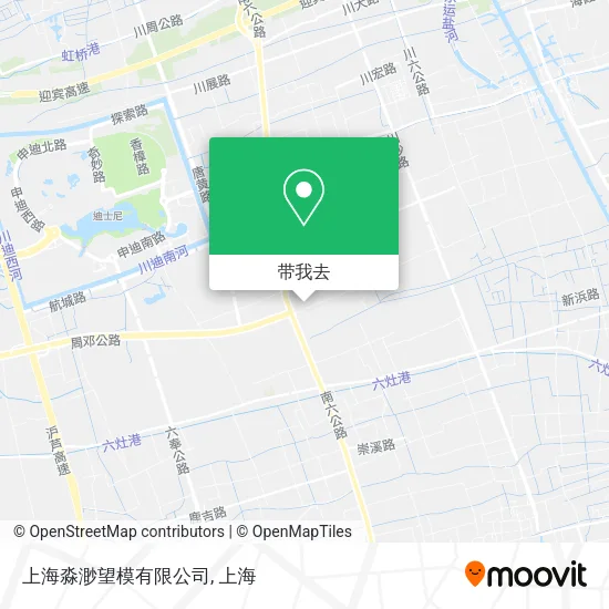 上海淼渺望模有限公司地图