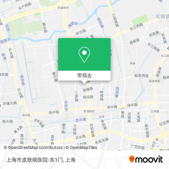 上海市皮肤病医院-东1门地图