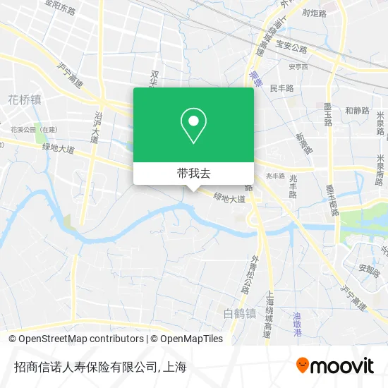 招商信诺人寿保险有限公司地图