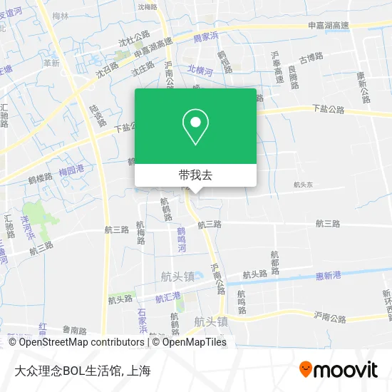 大众理念BOL生活馆地图