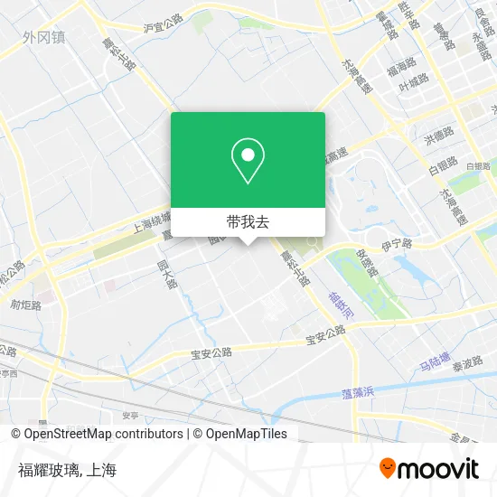 福耀玻璃地图