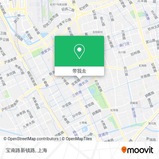 宝南路新镇路地图