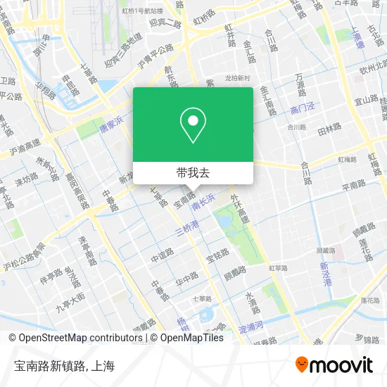 宝南路新镇路地图