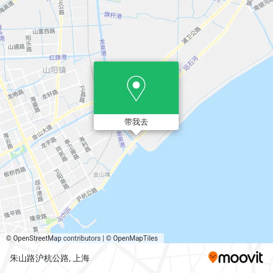 朱山路沪杭公路地图