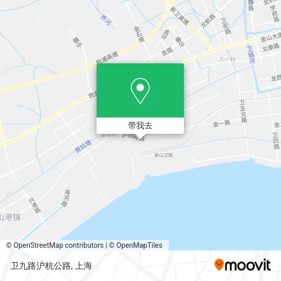 卫九路沪杭公路地图