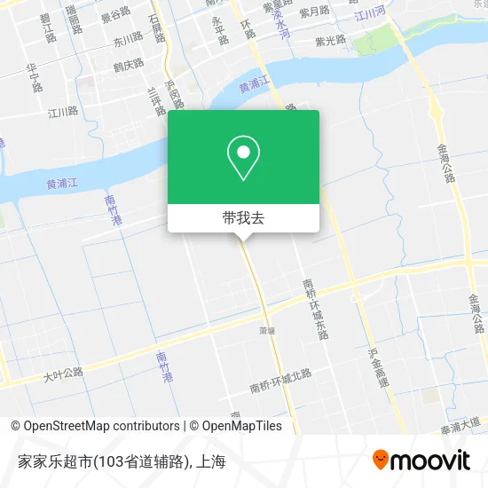 家家乐超市(103省道辅路)地图