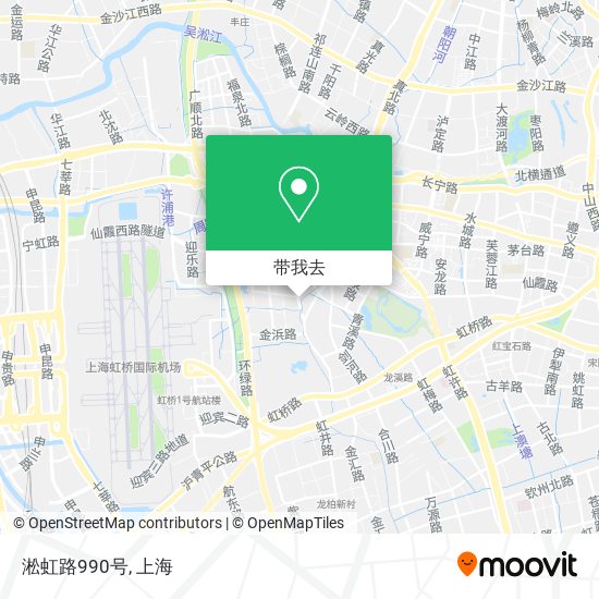淞虹路990号地图