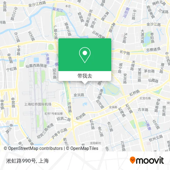 淞虹路990号地图