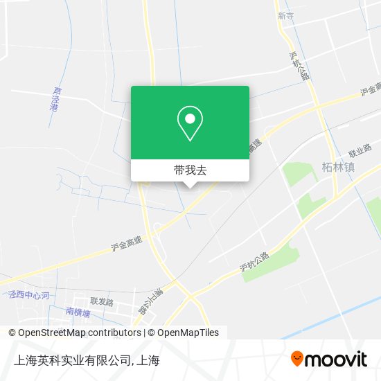 上海英科实业有限公司地图