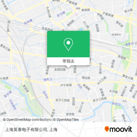 上海英泰电子有限公司地图