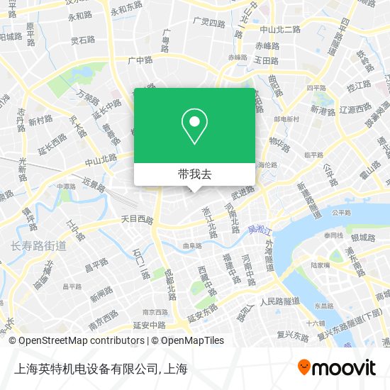 上海英特机电设备有限公司地图