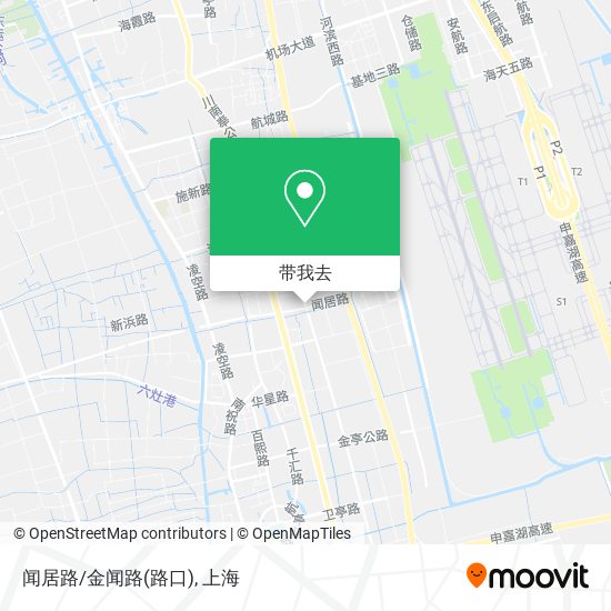 闻居路/金闻路(路口)地图