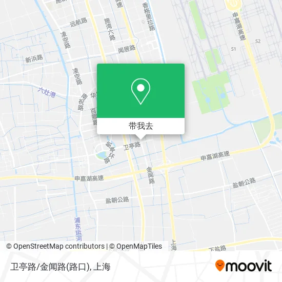 卫亭路/金闻路(路口)地图