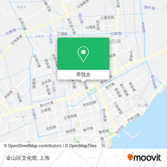金山区文化馆地图