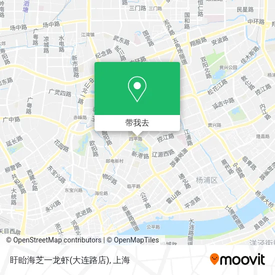 盱眙海芝一龙虾(大连路店)地图