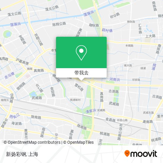 新扬彩钢地图