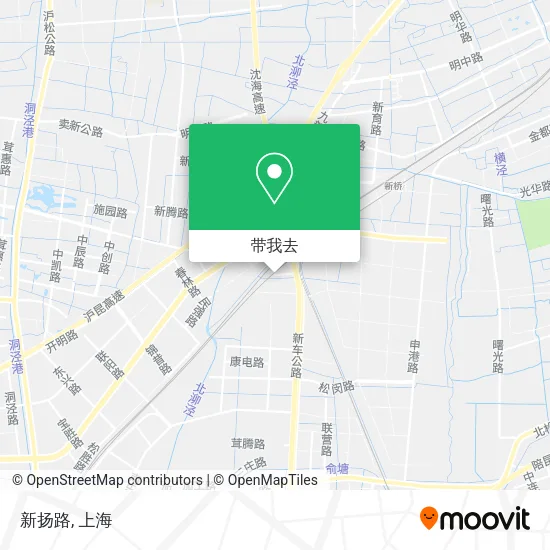 新扬路地图