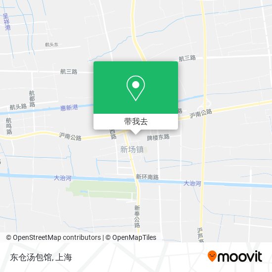 东仓汤包馆地图