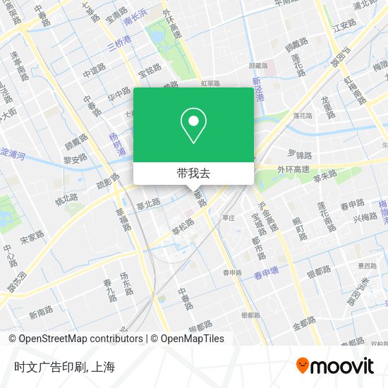时文广告印刷地图