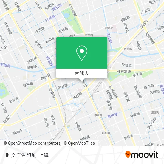 时文广告印刷地图
