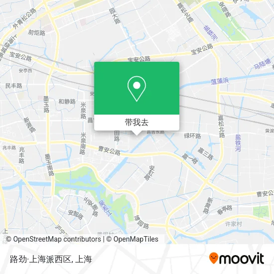 路劲·上海派西区地图
