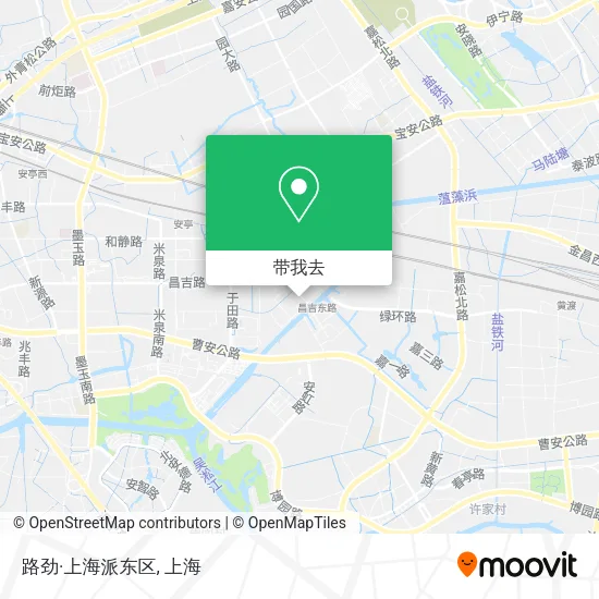 路劲·上海派东区地图