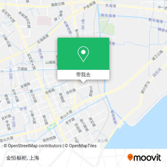 金恒橱柜地图