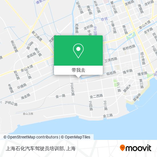 上海石化汽车驾驶员培训部地图