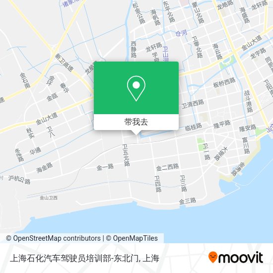上海石化汽车驾驶员培训部-东北门地图
