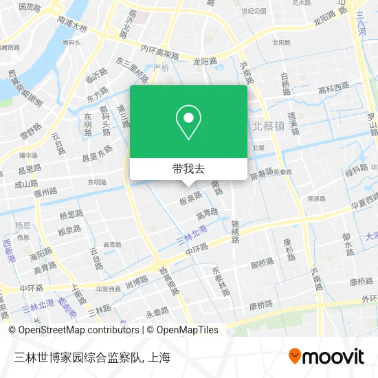 三林世博家园综合监察队地图