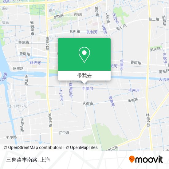 三鲁路丰南路地图