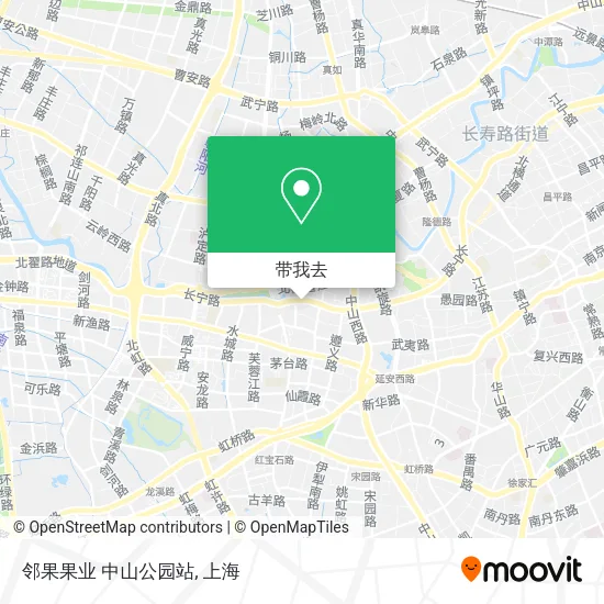 邻果果业 中山公园站地图
