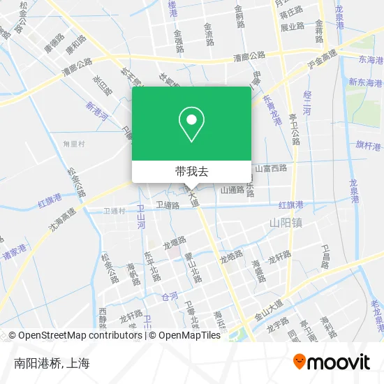 南阳港桥地图