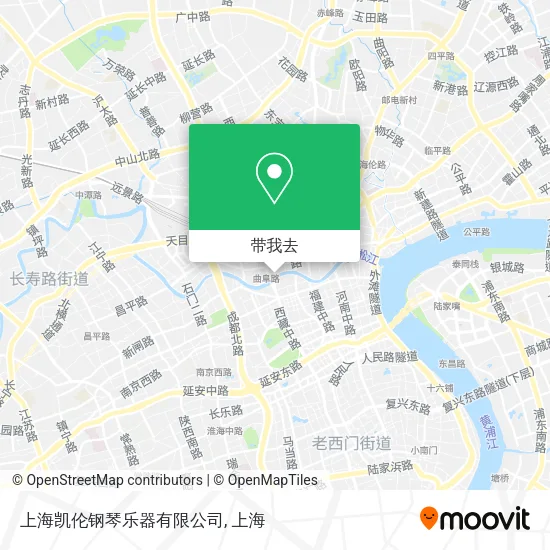 上海凯伦钢琴乐器有限公司地图