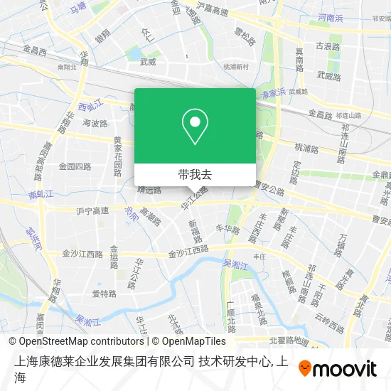 上海康德莱企业发展集团有限公司 技术研发中心地图