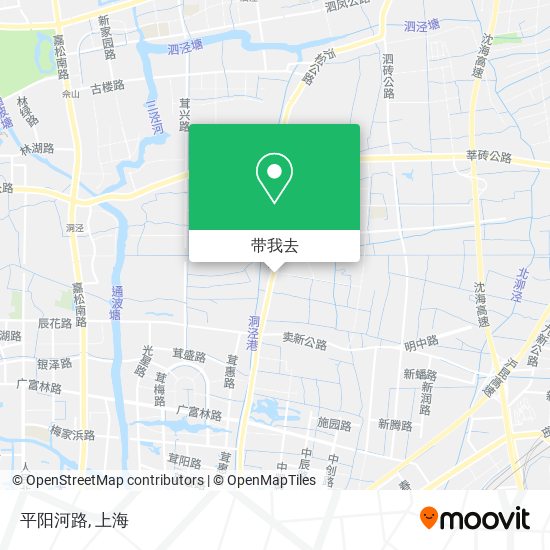 平阳河路地图