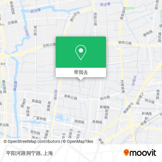 平阳河路洞宁路地图