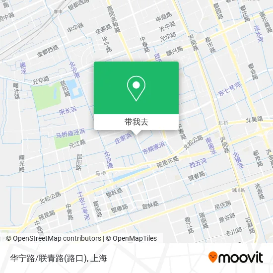 华宁路/联青路(路口)地图