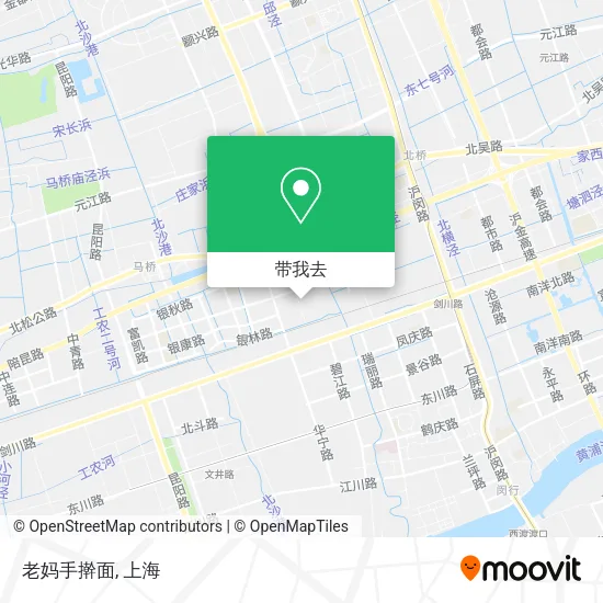 老妈手擀面地图