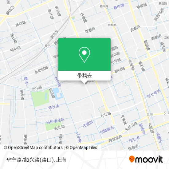 华宁路/颛兴路(路口)地图