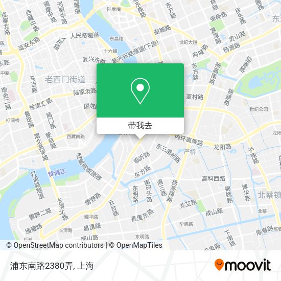 浦东南路2380弄地图