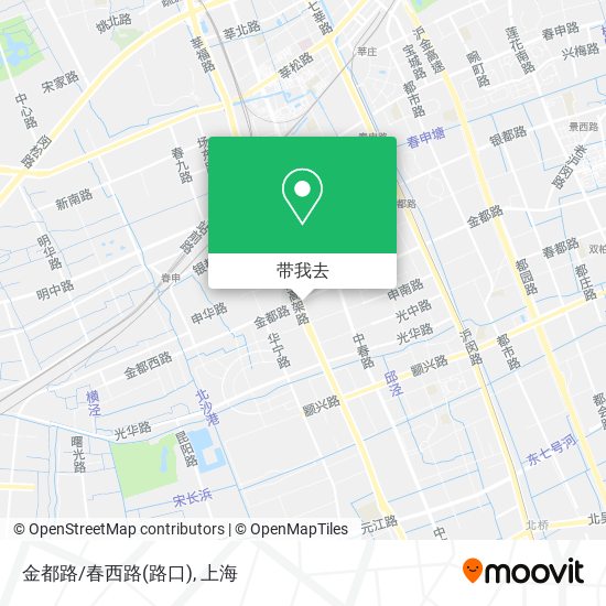 金都路/春西路(路口)地图