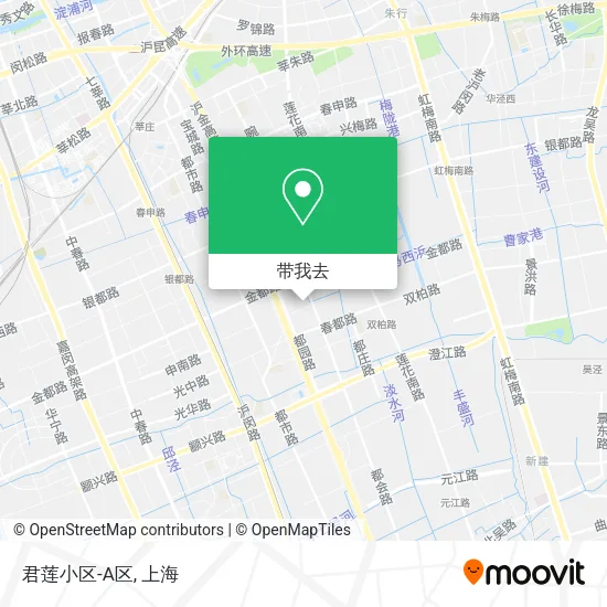 君莲小区-A区地图