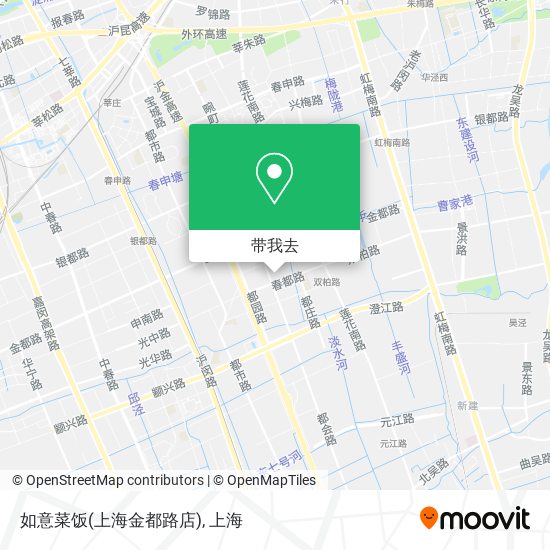 如意菜饭(上海金都路店)地图