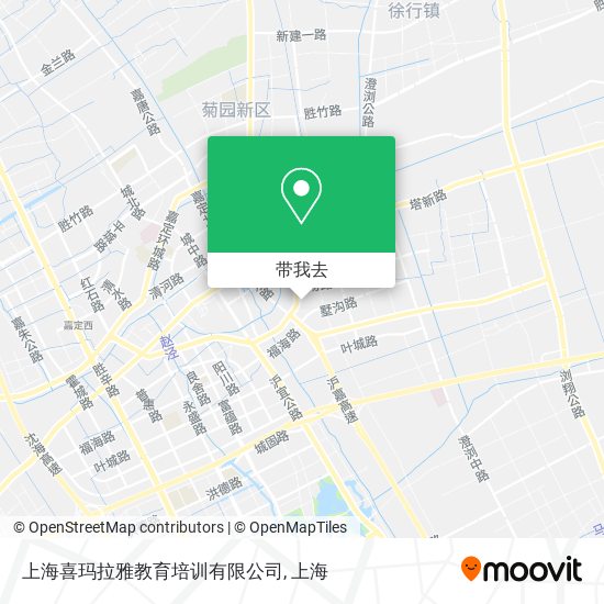 上海喜玛拉雅教育培训有限公司地图
