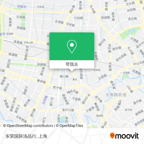 东荣国际冻品行地图